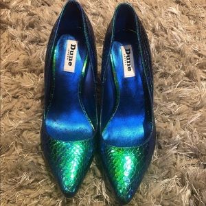 Dune London Mermaid Heels. Size 36.